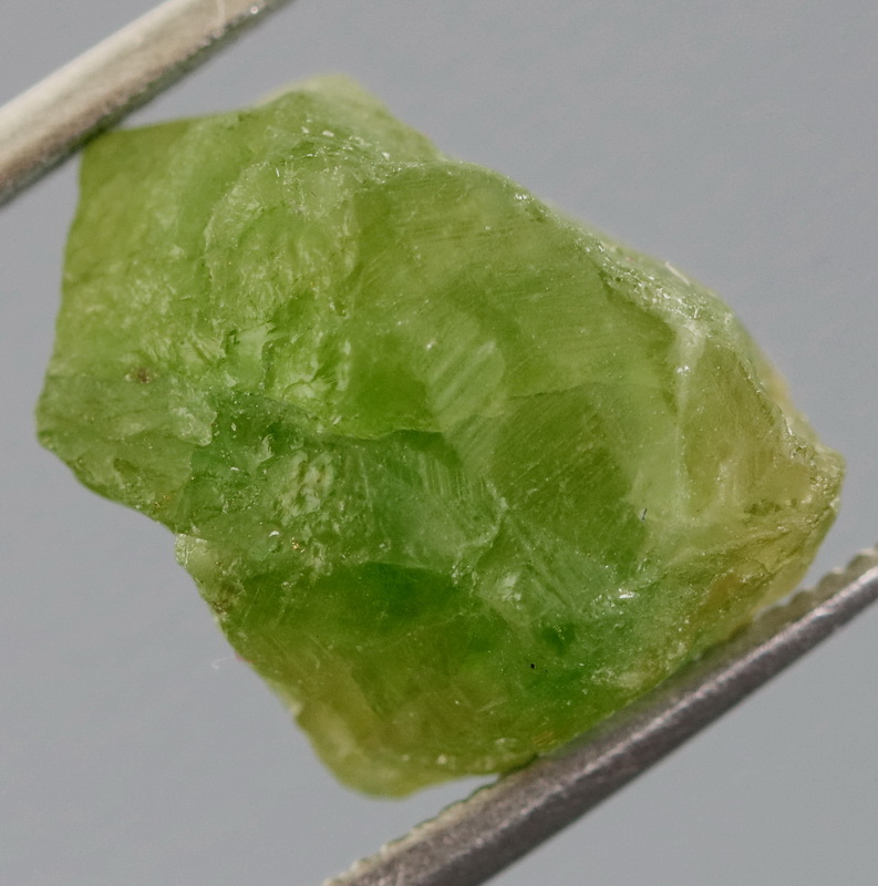 Rare 6 19ct Uncut Green Grossular Garnet Backroom Gems