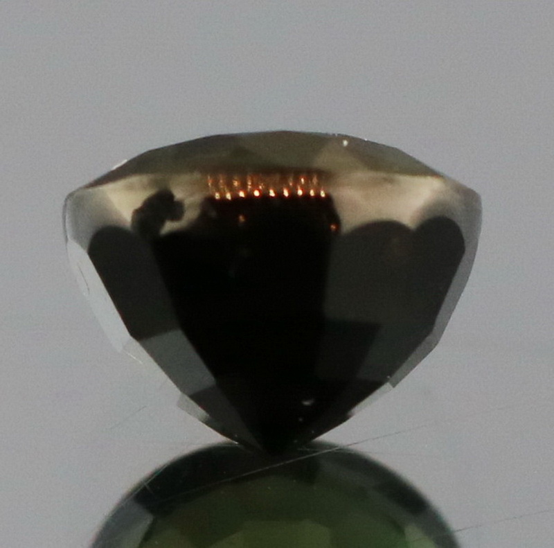 Top 2.50ct natural olive green Tourmaline solitaire