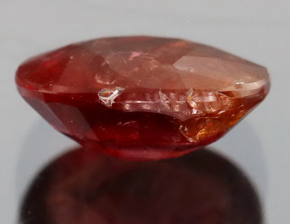 Unheated! 3.09ct Imperial red Sapphire