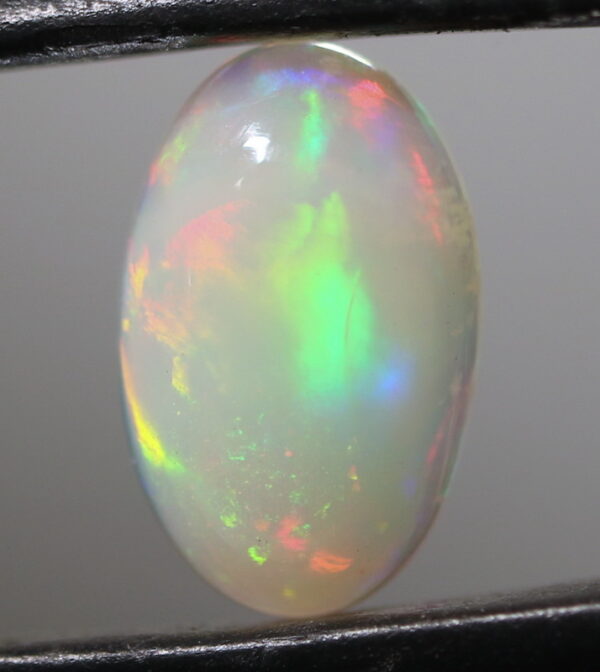 Lusterous 1.66ct multi pattern flashing Ethiopian Opal