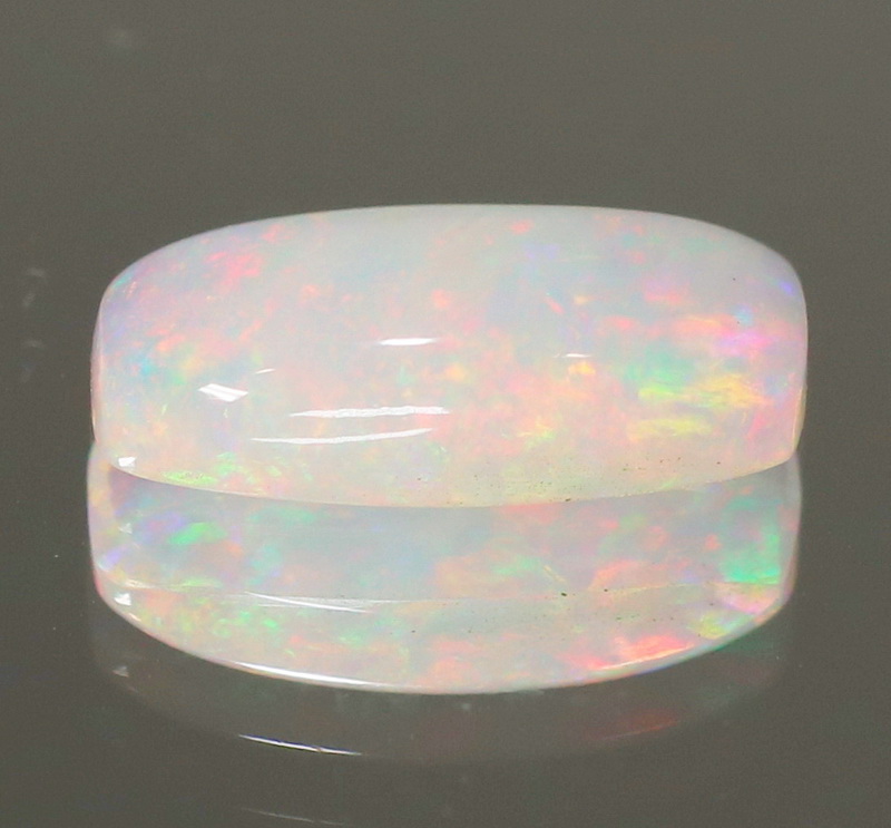 Tremendous 1.37ct patchwork patterned Jelly Opal