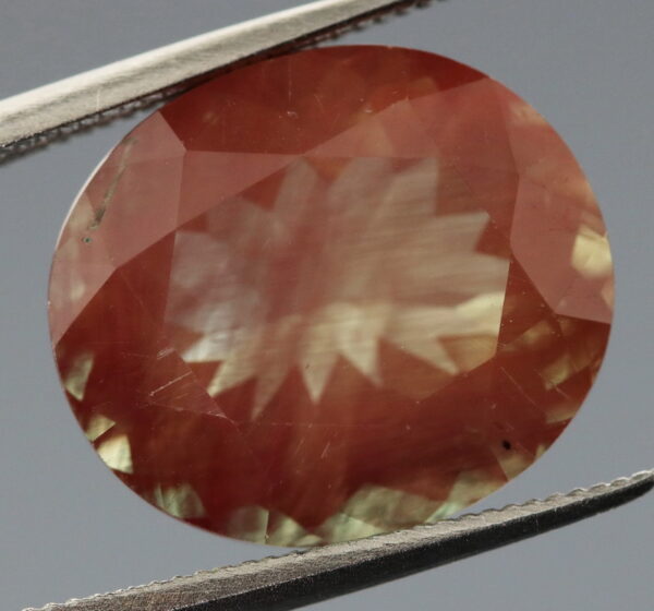 Top color! 5.43ct Unheated Andesine