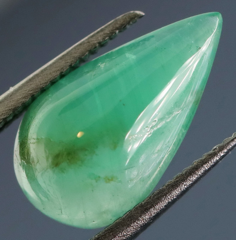 Stunning 1.51ct Colombian Emerald cabochon