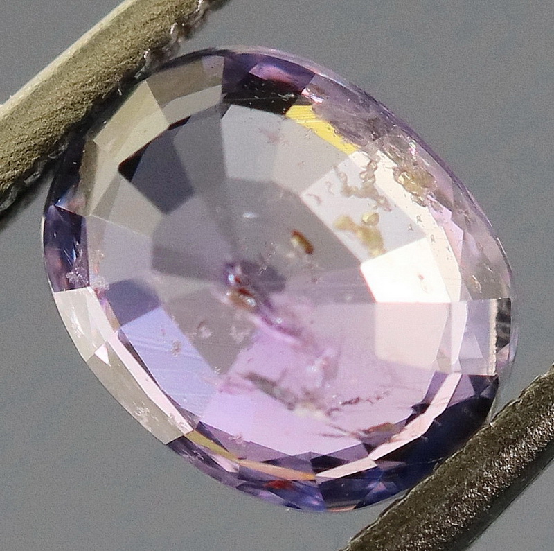 Awesome color! 1.25ct UNHEATED blue violet Sapphire