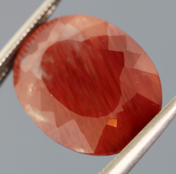 Don't miss this 6.73ct top imperial red Andesine!