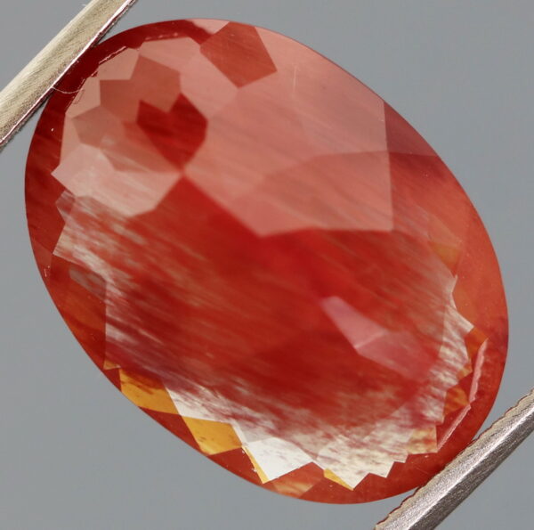 Don't miss this 6.73ct top imperial red Andesine!