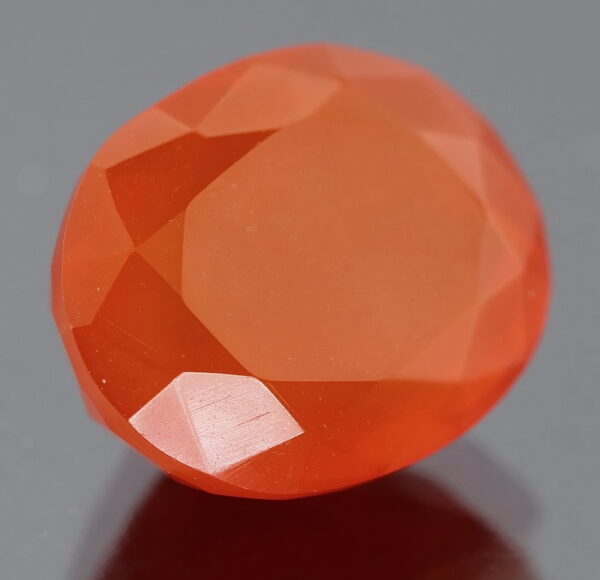 Rich blood orange 7.52ct Mexican Fire Opal