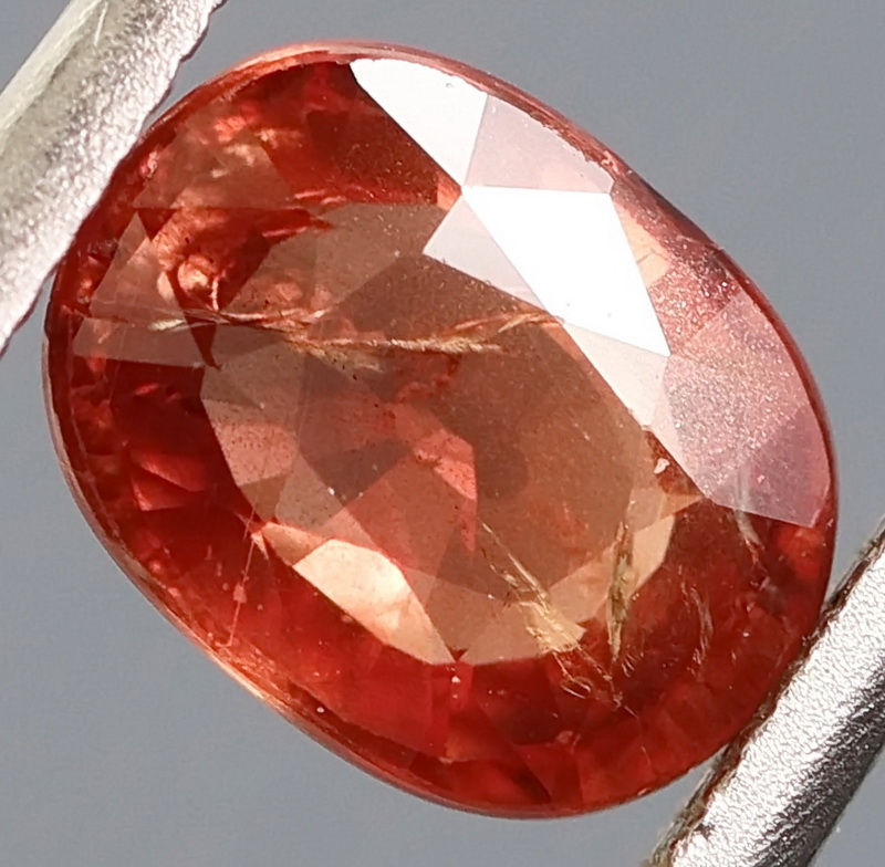 Dazzling 1.11ct red Sapphire