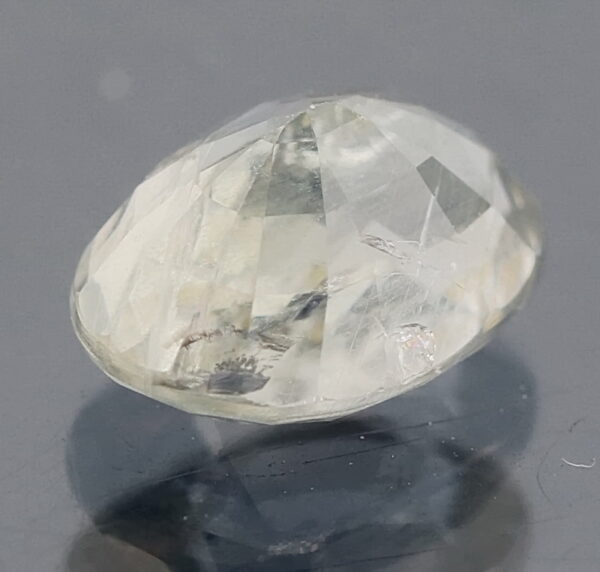 Opulent 2.15ct untreated silver Sapphire