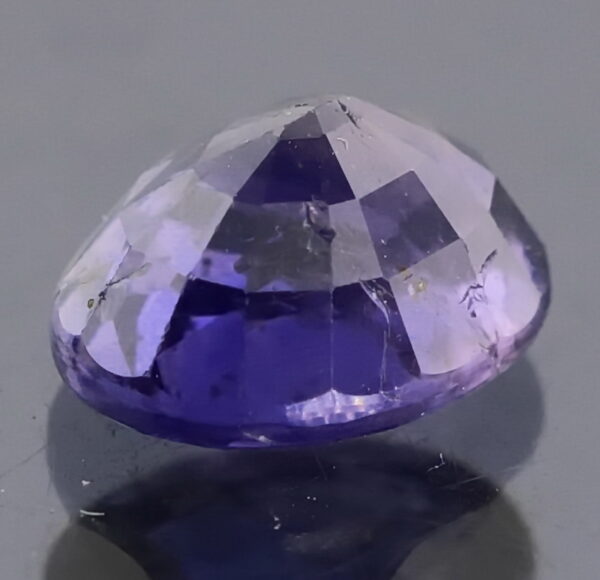 Collectors unheated 1.33ct violet blue Sapphire