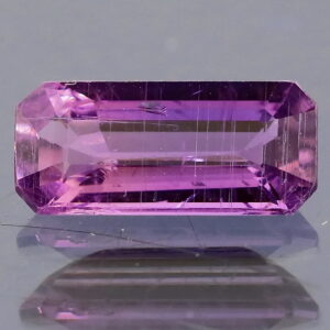 Stunning .92ct UNHEATED violet Sapphire