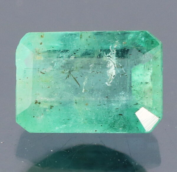 Tremendous 1.01ct bluish green Emerald