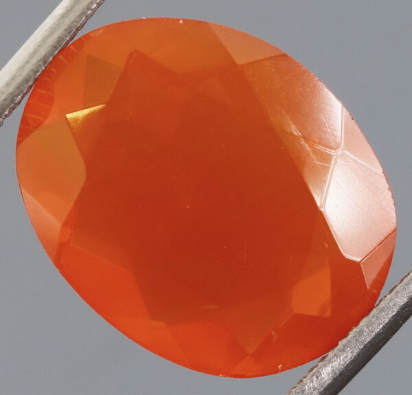 Awesome blood orange 3.54ct Mexican Fire Opal
