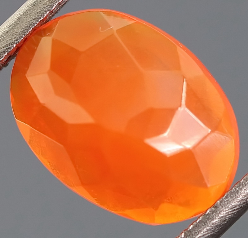 Amazing color 1.38ct mandarin orange Fire Opal