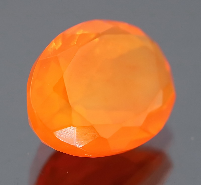 Phenomenal 3.64ct Fanta orange Fire Opal