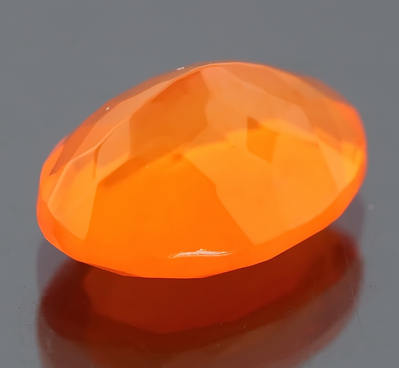 Phenomenal 3.64ct Fanta orange Fire Opal