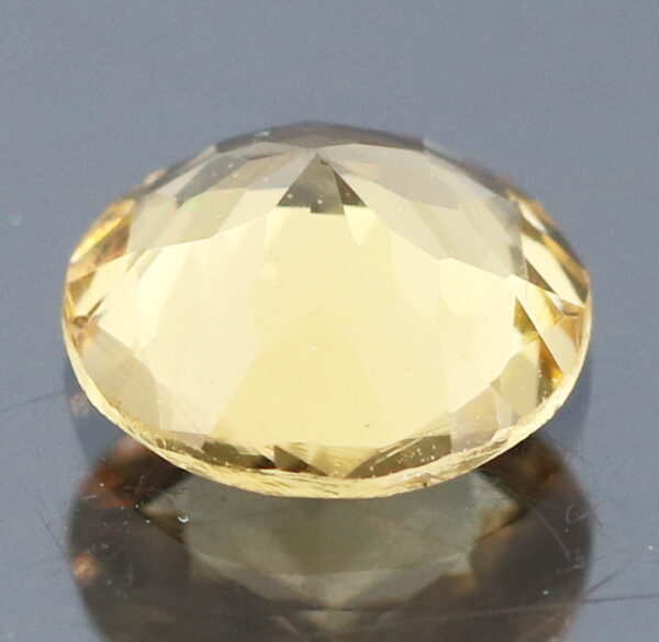 Awesome .85ct Heliodor Beryl solitaire