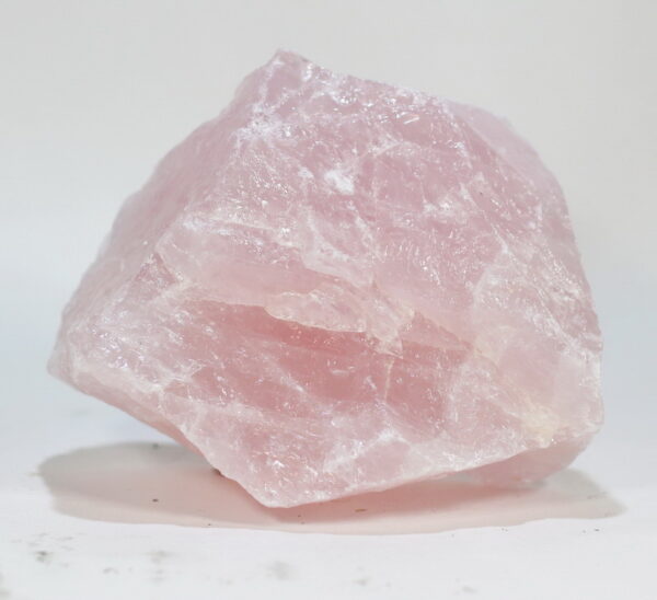 Giant! 2,699ct uncut powder pink Rose Quartz