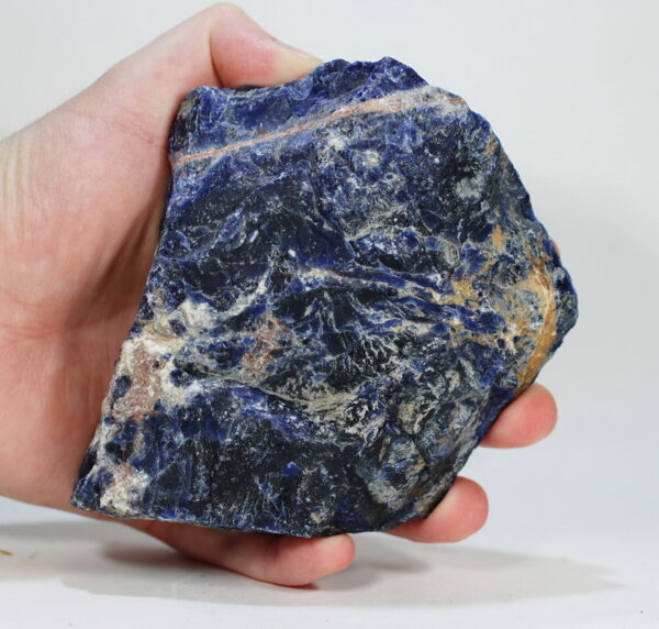 Phenomenal 3,674ct well marbled untreated Sodalite