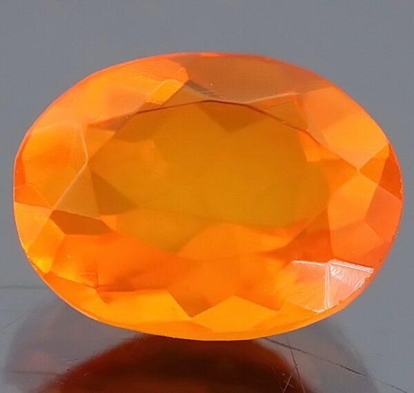 Top color 1.48ct Fanta orange Fire Opal