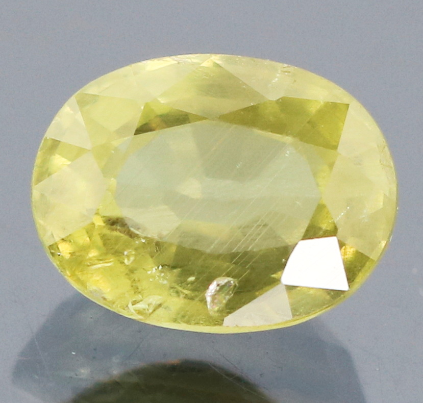 Excellent 1.26ct yellow Sapphire