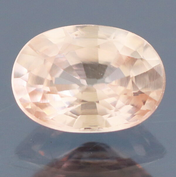 Top luster 1.34ct natural champagne pink Zircon