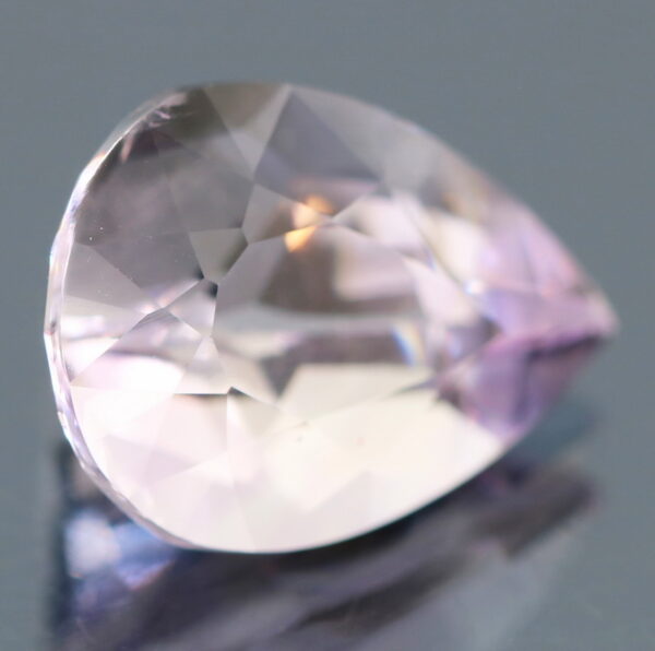 AAA pear cut 13.16ct untreated pink Amethyst