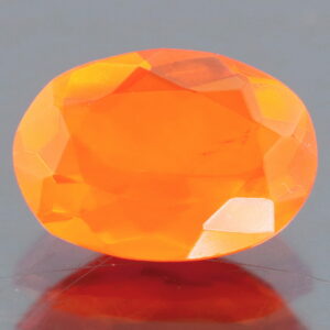 Bright 1.47ct Fanta orange Fire Opal