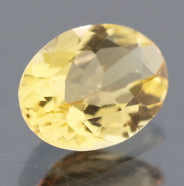 Real untreated Golden Beryl weighing .90 carats