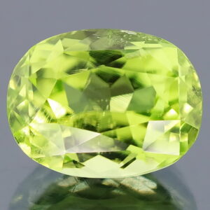 Exquisite 5.89ct spring green Peridot