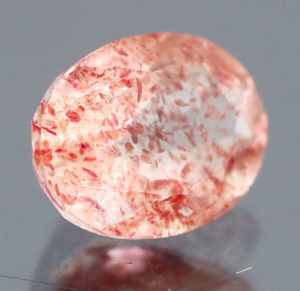 Exciting 1.25ct untreated Strawberry Quartz