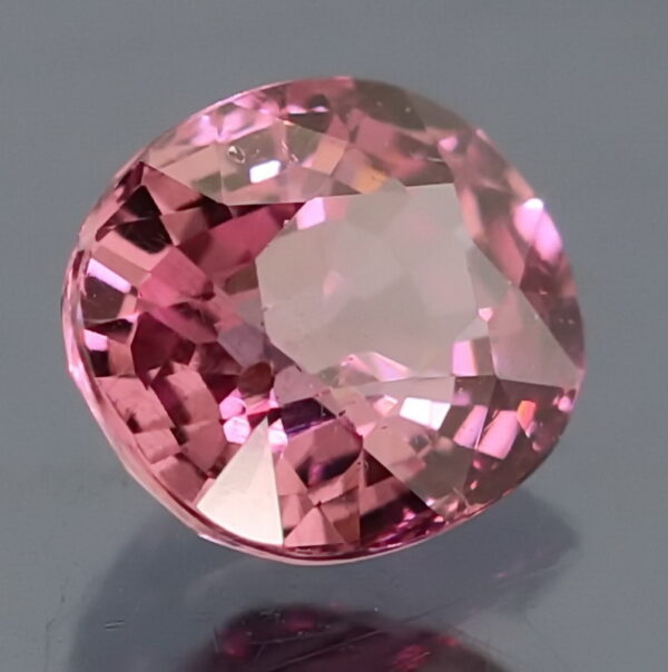 Awesome 1.02ct rose pink Malaya Garnet