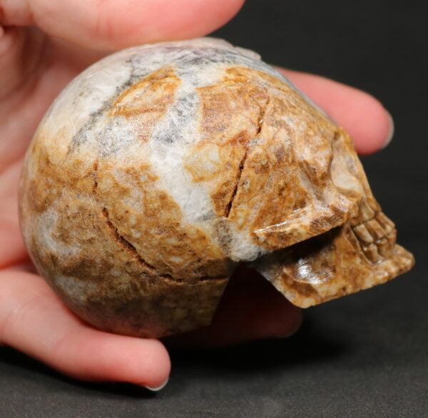 Dual faced 1,760ct Quartz Skull Carving