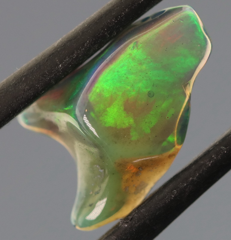 Gorgeous collectors 1.58ct free form black Opal vein
