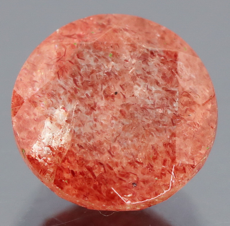 Really cool 3.71ct untreated Strawberry Quartz