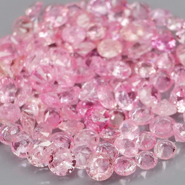 Rare HEATED ONLY 6.70ct pink Sapphire set