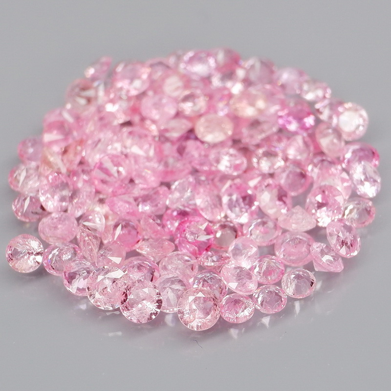 Rare HEATED ONLY 6.70ct pink Sapphire set
