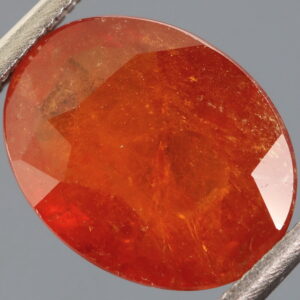 Amazing top red orange 4.37ct Namibian Garnet