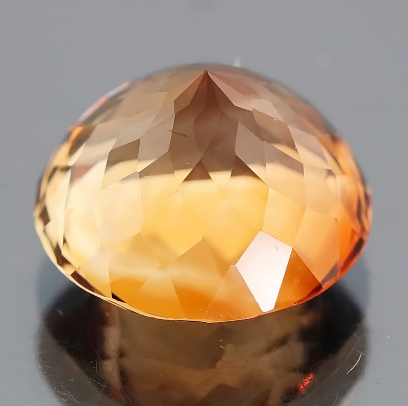 Glittering 9.75ct Imperial Topaz solitaire