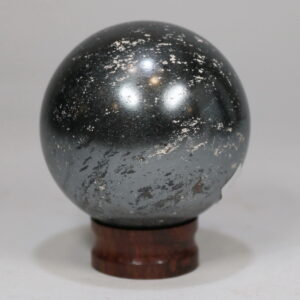 Metallic! 1,415ct Hematite sphere