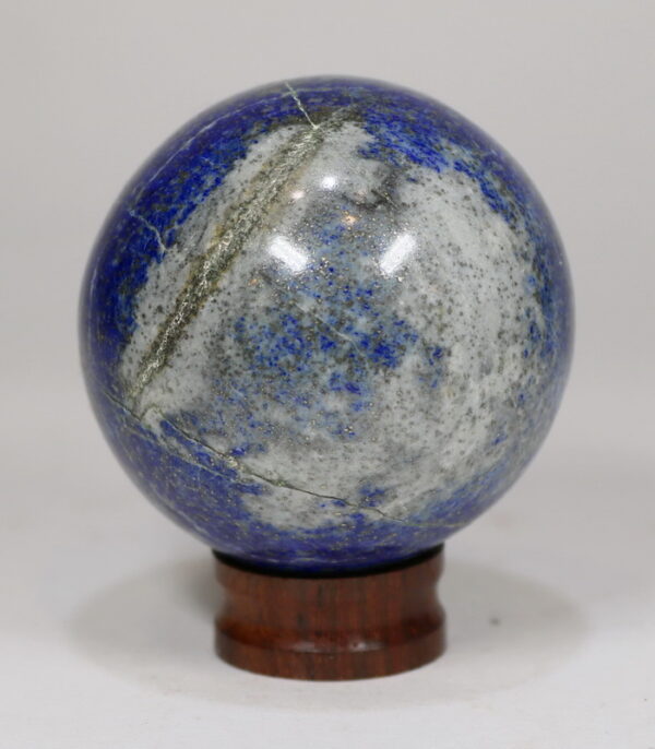 Collectors 1,140ct Lapis and Calcite sphere