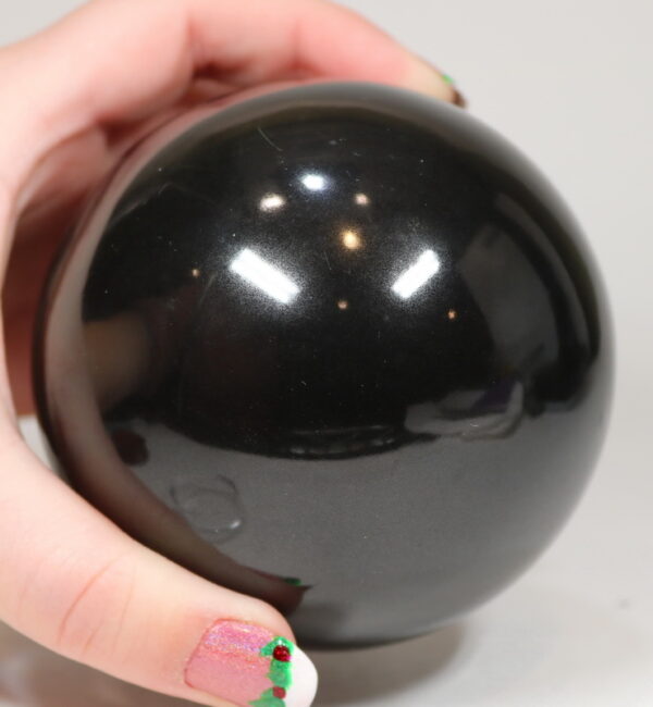 Stunning 5,100ct black Agate sphere