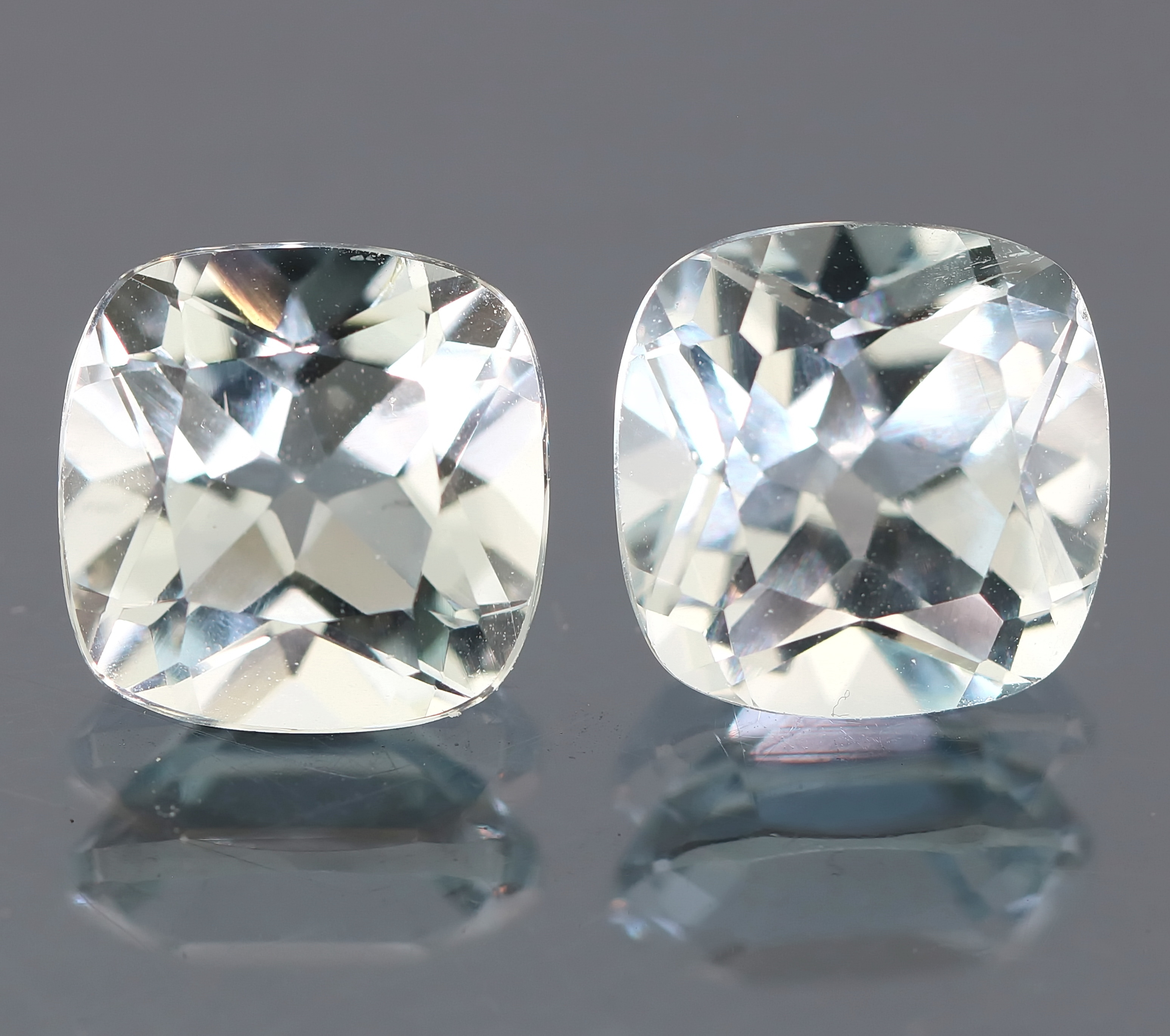 Beautifully matched UNTREATED 7.54ct Topaz pair