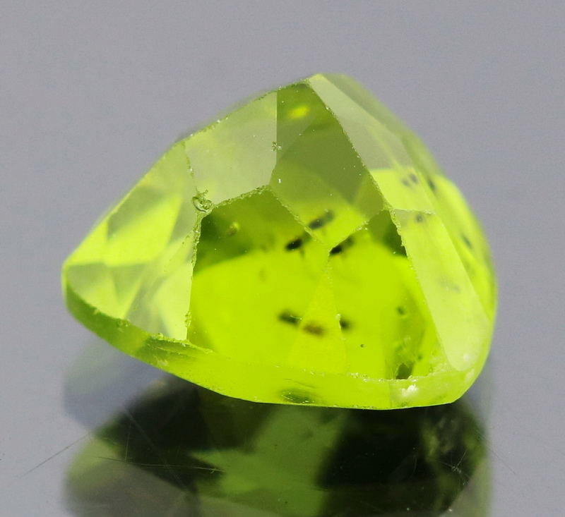 Glittering 3.44ct top Burma green untreated Peridot