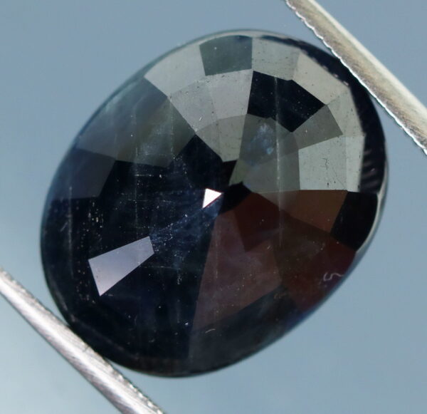 Silky! 7.53ct HEATED ONLY midnight blue Sapphire