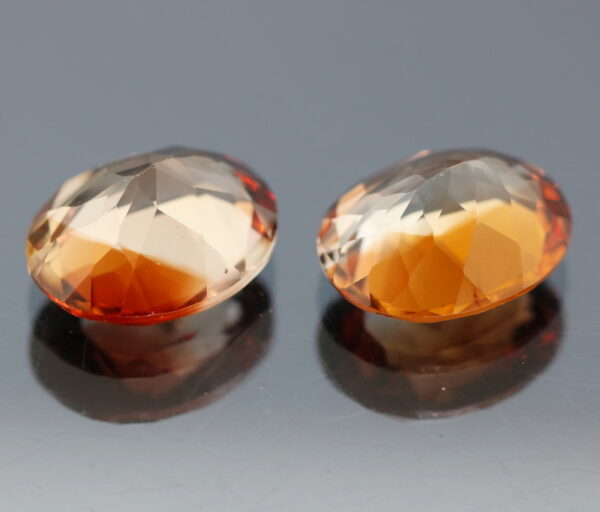 Simply brilliant 10.67ct Imperial Topaz pair