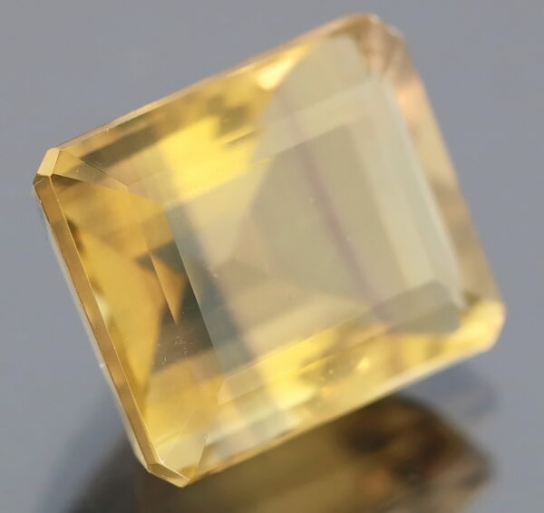 Beautiful faceted 10.08ct untreated banded Fluorite