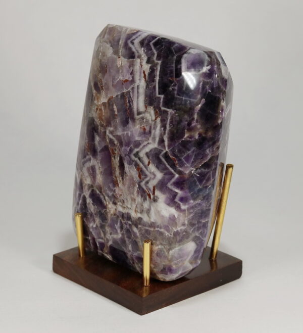 Massive Chevron Amethyst weighing 6,270cts!