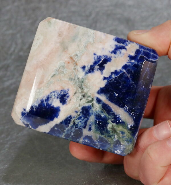 Phenomenal 2,550ct well marbled untreated Sodalite