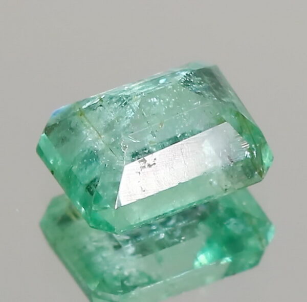 Stunning 1.31ct bright green Colombian emerald